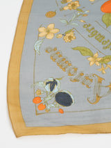 COTTON SILK STOLE 120 / SEASONAL FRUITS