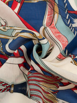 COTTON SILK STOLE 120 / TANGLE BELT