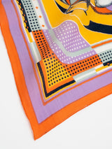 COTTON SILK STOLE 120 / BALLOON JOURNEY