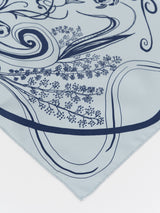 SILK SCARF 65 / BUBBLE