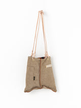 REVERSIBLE PRINT TOTE BAG S / RESORT MAP & CARRIAGE