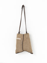 REVERSIBLE PRINT TOTE BAG S / HOROSCOPE & VINTAGE TASSEL