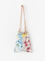 REVERSIBLE PRINT TOTE BAG S / SPRING SPRING
