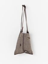 REVERSIBLE PRINT TOTE BAG S / COLLAGE AUTUMN GARDEN