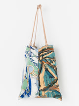 <リバーシブルプリントトートバッグL>タングルベルト