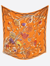 LINEN STOLE 120 / COLLAGE BLOOM