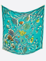 LINEN STOLE 120 / COLLAGE BLOOM