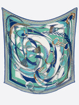 LINEN STOLE 120 / TANGLE BELT