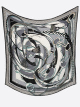 LINEN STOLE 120 / TANGLE BELT