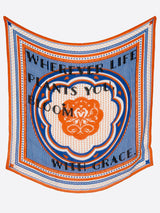 LINEN STOLE 120 / DAISY BANDANA