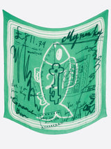 LINEN STOLE 120 / INVERSION FISH