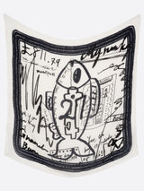 LINEN STOLE 120 / INVERSION FISH