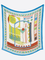 LINEN STOLE 120 / COCKTAIL