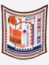 LINEN STOLE 120 / COCKTAIL