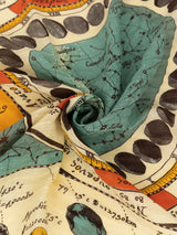 LINEN STOLE 120 / HOROSCOPE