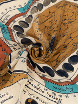 LINEN STOLE 120 / HOROSCOPE