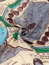 LINEN STOLE 120 / HOROSCOPE