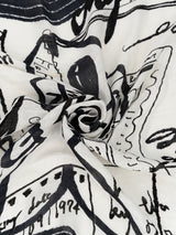 LINEN STOLE 120 / INVERSION FISH