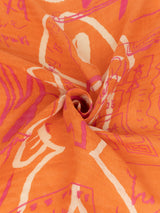 LINEN STOLE 120 / INVERSION FISH