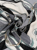 LINEN STOLE 120 / TANGLE BELT