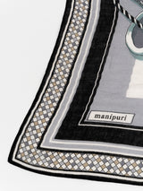 LINEN STOLE 120 / TANGLE BELT