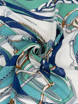 LINEN STOLE 120 / TANGLE BELT