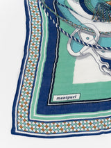 LINEN STOLE 120 / TANGLE BELT