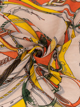 LINEN STOLE 120 / TANGLE BELT