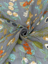 LINEN STOLE 120 / SEASONAL FRUITS