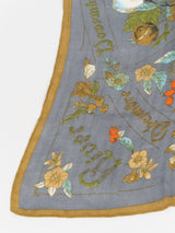 LINEN STOLE 120 / SEASONAL FRUITS