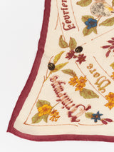 LINEN STOLE 120 / SEASONAL FRUITS