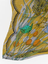 LINEN STOLE 120 / COLLAGE BLOOM