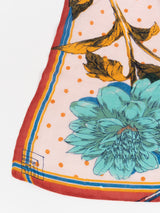 LINEN STOLE 120 / COLLEGE AUTUMN GARDEN