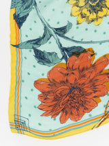 LINEN STOLE 120 / COLLEGE AUTUMN GARDEN