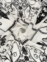 LINEN STOLE 120 / BUBBLE