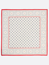 COTTON SCARF 65 / GEOME DOT