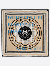 COTTON SCARF 65 / DAISY BANDANA