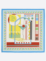 COTTON SCARF 65 / COCKTAIL