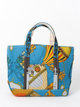 CANVAS TOTE BAG HORIZONTAL M / FLOWER BALLOON