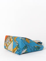 CANVAS TOTE BAG HORIZONTAL M / FLOWER BALLOON