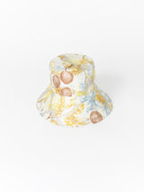 <リバーシブルハット>コラージュジャングルフルーツ