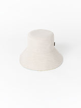 <リバーシブルハット>コラージュブルーム