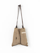 REVERSIBLE PRINT TOTE BAG S / PAYSLEY BANDANA & COLLAGE HARVEST FESTIVAL