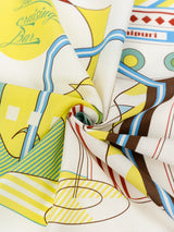 COTTON SCARF 65 / COCKTAIL