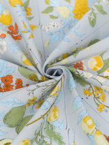 COTTON SCARF 65 / SEASONAL FRUITS