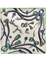 <シルクスカーフ88>オビドメ