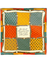 <シルクスカーフ65>クレストベルト