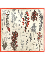 SILK SCARF 65 / BOTANICAL