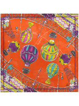 SILK SCARF 65 / BALLOON SKY
