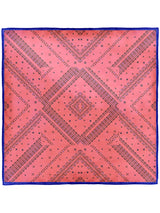 SILK SCARF 65 / BORDER BANDANNA